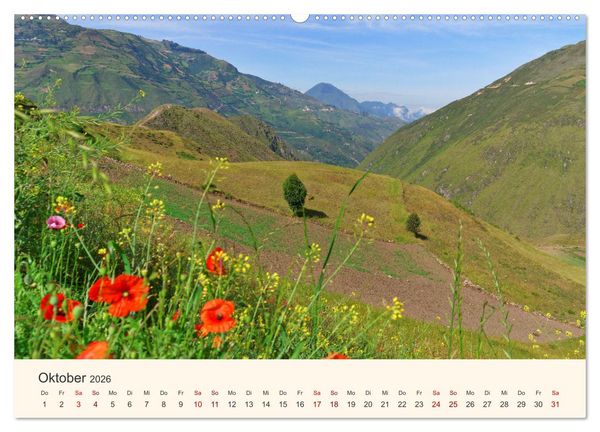 Produktbild: Entdecke Ecuador (hochwertiger Premium Wandkalender 2026 DIN A2 quer), Kunstdruck in Hochglanz