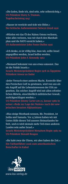 Produktbild: Die USA, Israel und der Nahe Osten