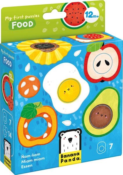 Banana Panda My First Puzzles Food 12m+