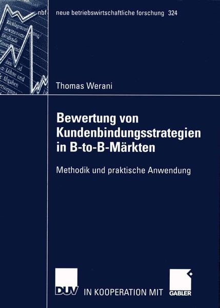 Produktbild: Bewertung von Kundenbindungsstrategien in B-to-B-Märkten