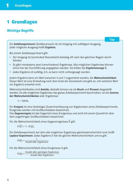 Produktbild: Klett Sicher im Abi 10-Minuten-Training Mathematik Stochastik