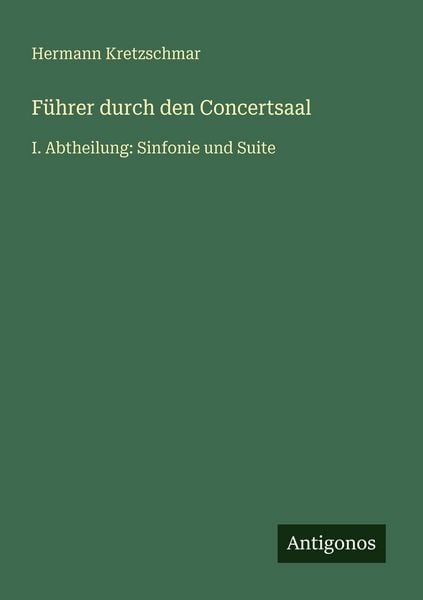 Produktbild: F&uuml;hrer durch den Concertsaal