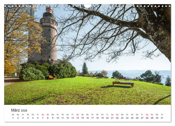 Produktbild: Baden-Baden, Kurstadt am Rande des Schwarzwaldes (Wandkalender 2026 DIN A3 quer), CALVENDO Monatskalender