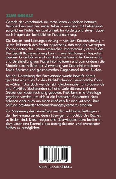 Produktbild: Industrielle Kostenrechnung