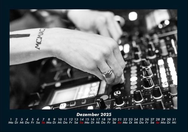 Produktbild: Musik 2025 Fotokalender DIN A4