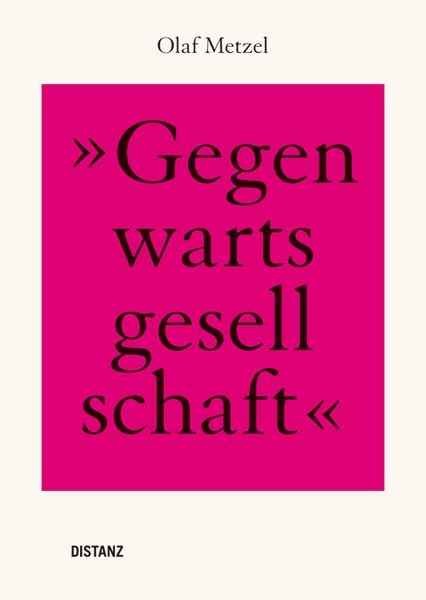 Olaf Metzel, Taschenbuch von Olaf Metzel, Distanz Verlag, 978-3-95476-042-8