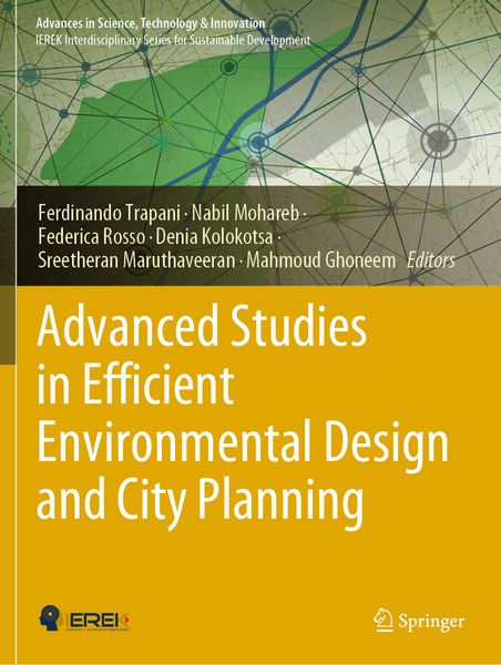 Produktbild: Advanced Studies in Efficient Environmental Design and City Planning