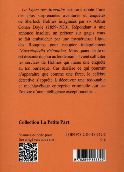 Produktbild: La ligue des rouquins