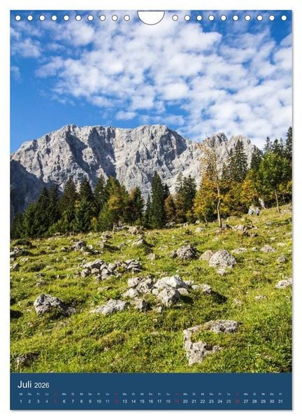 Produktbild: Karwendel - Hinterriss-Eng (Wandkalender 2026 DIN A4 hoch), CALVENDO Monatskalender