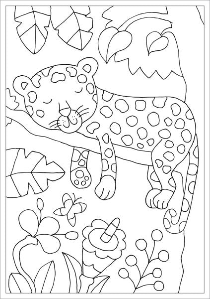 Produktbild: Erster Malblock. Wilde Tiere