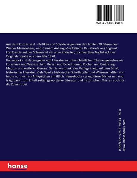 Produktbild: Aus dem Konzertsaal