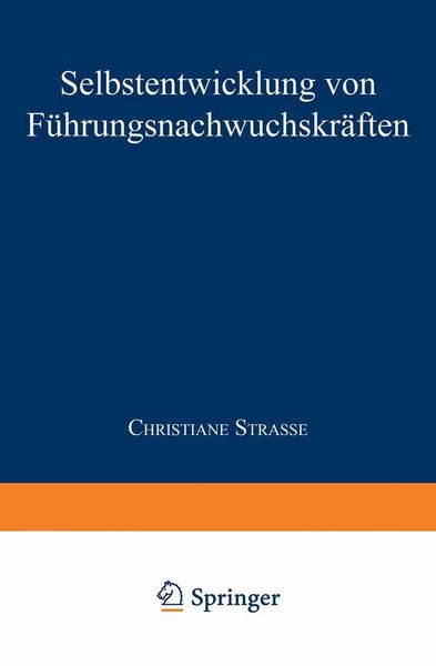 Produktbild: Selbstentwicklung von F&uuml;hrungsnachwuchskr&auml;ften