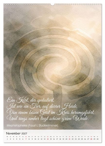 Produktbild: Vom Suchen und Werden (Wandkalender 2027 DIN A2 hoch), CALVENDO Monatskalender