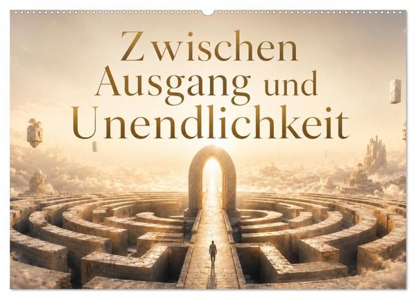 Produktbild: Zwischen Ausgang und Unendlichkeit (Wandkalender 2027 DIN A2 quer), CALVENDO Monatskalender