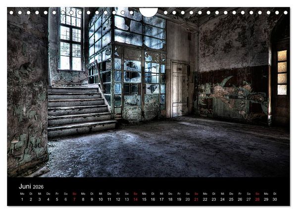 Produktbild: Verlassene Orte - Berlin - Brandenburg (Wandkalender 2026 DIN A4 quer), CALVENDO Monatskalender