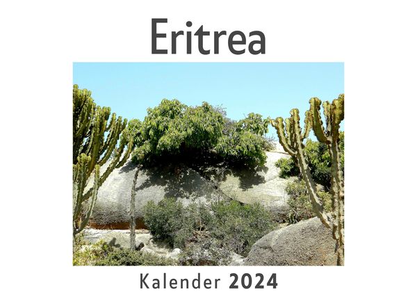 Produktbild: Eritrea (Wandkalender 2024, Kalender DIN A4 quer, Monatskalender im Querformat mit Kalendarium, Das perfekte Geschenk)
