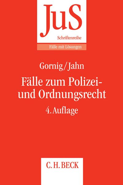 Produktbild: F&auml;lle zum Polizei- und Ordnungsrecht