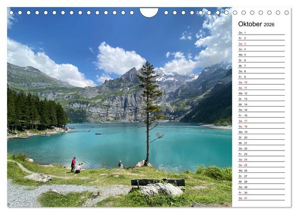 Produktbild: Alpenauszeit - Bergmomente f&uuml;rs Herz (Wandkalender 2026 DIN A4 quer), CALVENDO Monatskalender