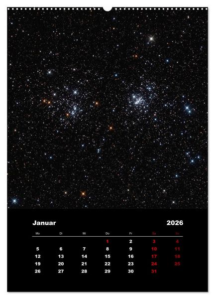 Produktbild: Das Universum (hochwertiger Premium Wandkalender 2026 DIN A2 hoch), Kunstdruck in Hochglanz