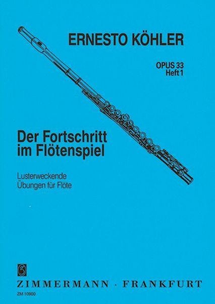 Produktbild: Der Fortschritt im Fl&ouml;tenspiel op. 33 Bd. 1