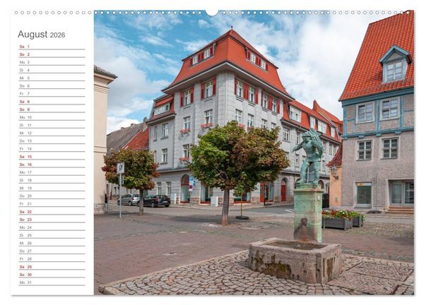 Produktbild: Stadtansichten Aschersleben (hochwertiger Premium Wandkalender 2026 DIN A2 quer), Kunstdruck in Hochglanz