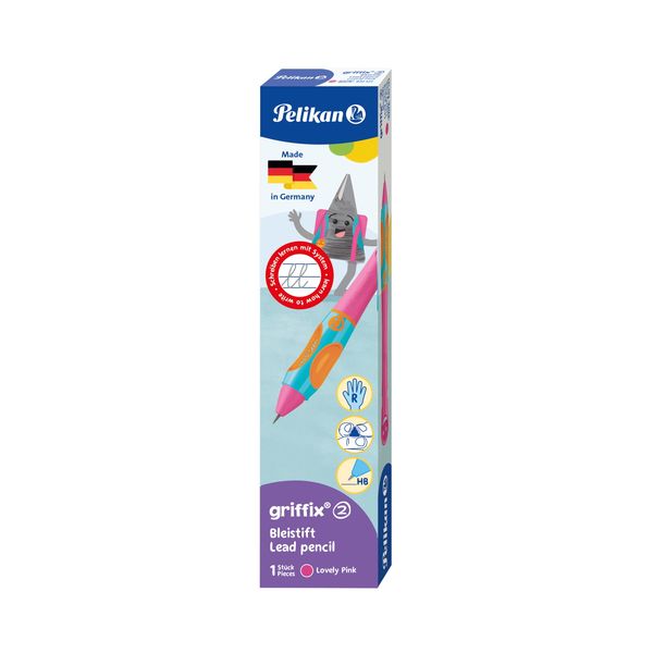 Produktbild: Pelikan Bleistift griffix&reg; f&uuml;r Rechtsh&auml;nder, Lovely Pink