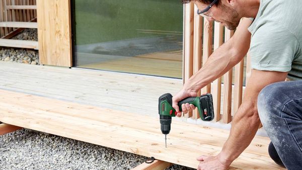 Produktbild: Bosch Home and Garden UniversalImpact 18V-60 06039D7100 Akku-Schlagbohrschrauber 18 V Li-Ion ohne Akku, ohne Ladeger&auml;t
