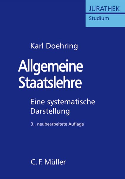 Produktbild: Allgemeine Staatslehre