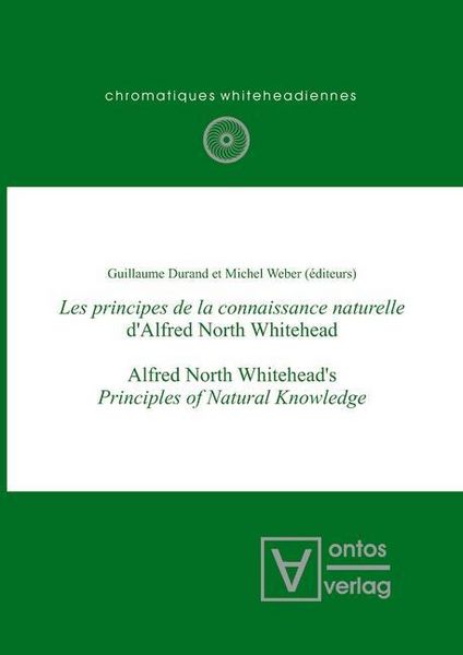 Produktbild: Les principes de la connaissance naturelle d'Alfred North Whitehead