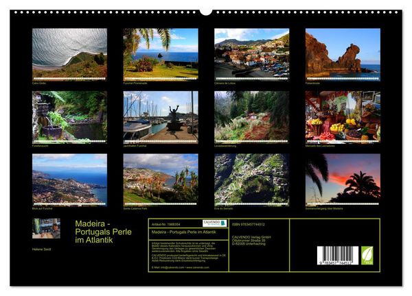 Produktbild: Madeira - Portugals Perle im Atlantik (hochwertiger Premium Wandkalender 2026 DIN A2 quer), Kunstdruck in Hochglanz