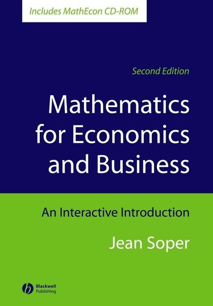 Produktbild: Mathematics for Economics and Business