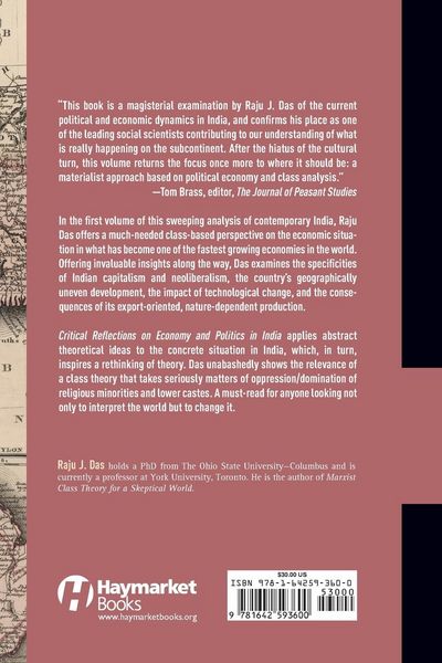 Produktbild: Critical Reflections on Economy and Politics in India. Volume 1