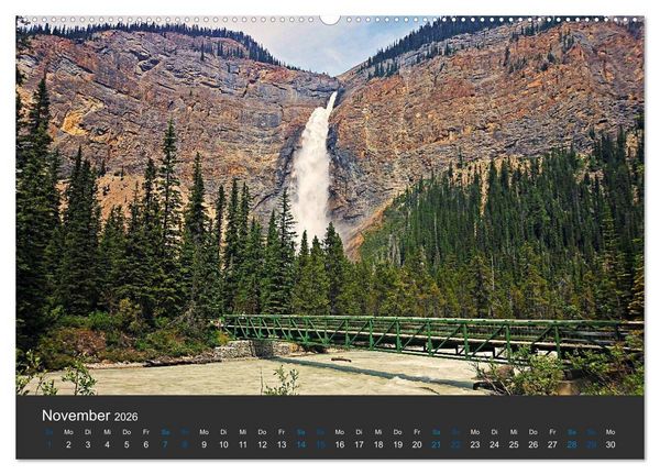 Produktbild: Der weite Westen Kanadas - Banff und Yoho National Park (Wandkalender 2026 DIN A2 quer), CALVENDO Monatskalender