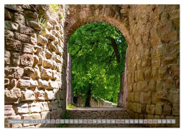 Produktbild: Das Kyffh&auml;user Denkmal (Tischkalender 2026 DIN A5 quer), CALVENDO Monatskalender
