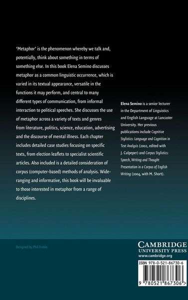 Produktbild: Metaphor in Discourse