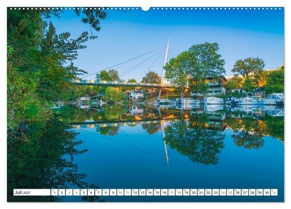 Produktbild: Halle-Saale - Die sch&ouml;nsten Ansichten (hochwertiger Premium Wandkalender 2027 DIN A2 quer), Kunstdruck in Hochglanz
