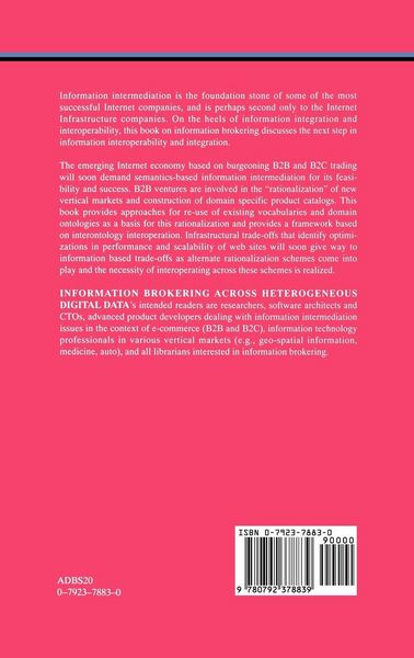 Produktbild: Information Brokering Across Heterogeneous Digital Data