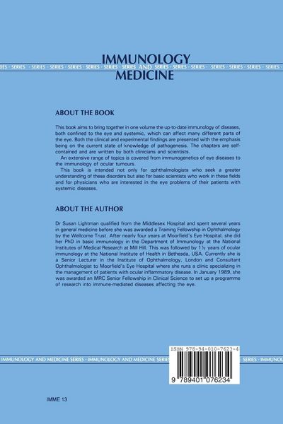 Produktbild: Immunology of Eye Diseases