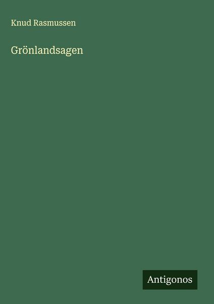 Produktbild: Gr&ouml;nlandsagen