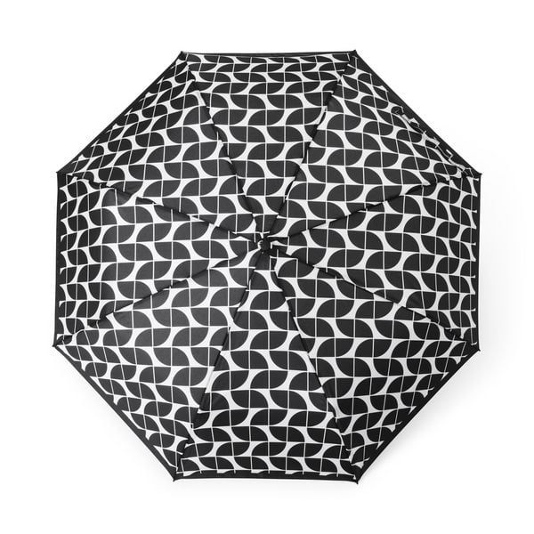 Produktbild: Regenschirm Geometric black "Sharp & Strong"