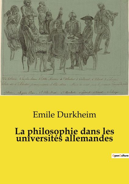 Produktbild: La philosophie dans les universit&eacute;s allemandes