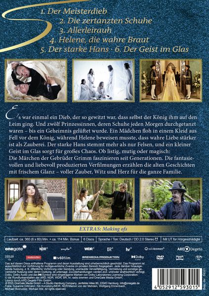 Produktbild: Sechs auf einen Streich - Grimms M&auml;rchen-Box [6 DVDs]