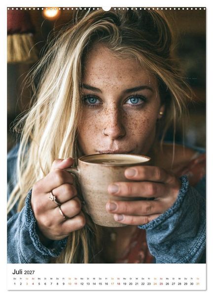 Produktbild: Kaffee - W&auml;rme f&uuml;r die Seele (Wandkalender 2027 DIN A2 hoch), CALVENDO Monatskalender