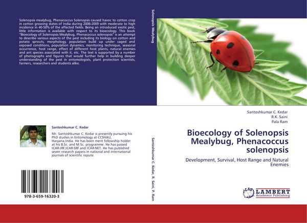 Produktbild: Bioecology of Solenopsis Mealybug, Phenacoccus solenopsis
