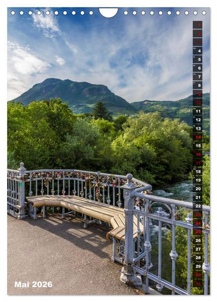 Produktbild: Stadtherz BOZEN (Wandkalender 2026 DIN A4 hoch), CALVENDO Monatskalender