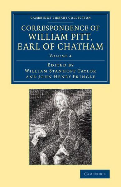 Produktbild: Correspondence of William Pitt, Earl of Chatham