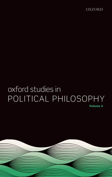 Produktbild: Oxford Studies in Political Philosophy Volume 4