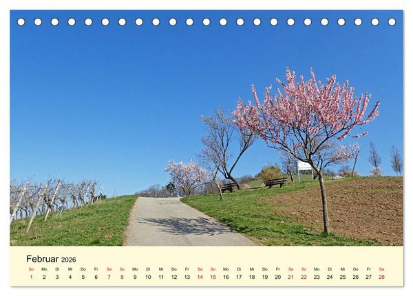 Produktbild: Willkommen in Bensheim an der Bergstra&szlig;e (Tischkalender 2026 DIN A5 quer), CALVENDO Monatskalender