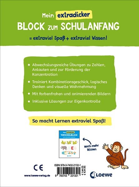Produktbild: Mein extradicker Block zum Schulanfang