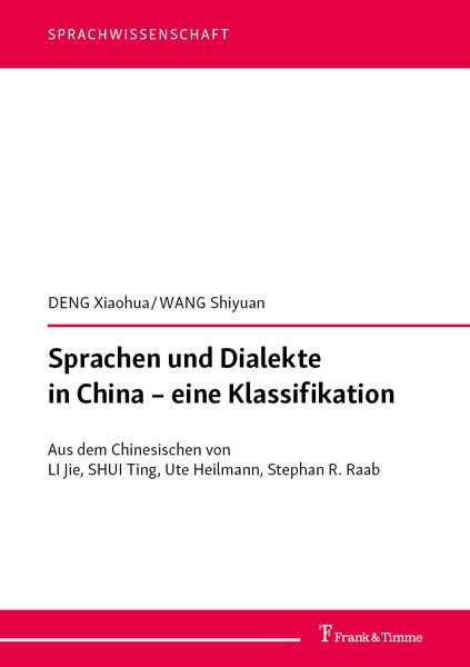 Produktbild: Sprachen und Dialekte in China &ndash; eine Klassifikation